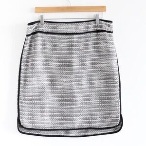 Lord & Taylor tweed skirt straight career textured office business casual work